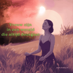 Vrouw zijn in een wereld die altijd doorgaat